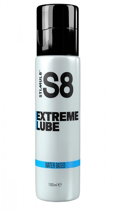 Лубрикант на водной основе S8 Extreme Lube - 100 мл. - Stimul8 - купить с доставкой в Иваново