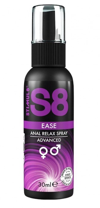 Расслабляющий анальный спрей S8 Ease Anal Relax Spray - 30 мл. - Stimul8 - купить с доставкой в Иваново