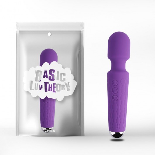 Фиолетовый жезловый вибратор Wacko Touch Massager - 20,3 см. - Chisa