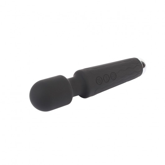 Черный жезловый вибратор Wacko Touch Massager - 20,3 см. - Chisa
