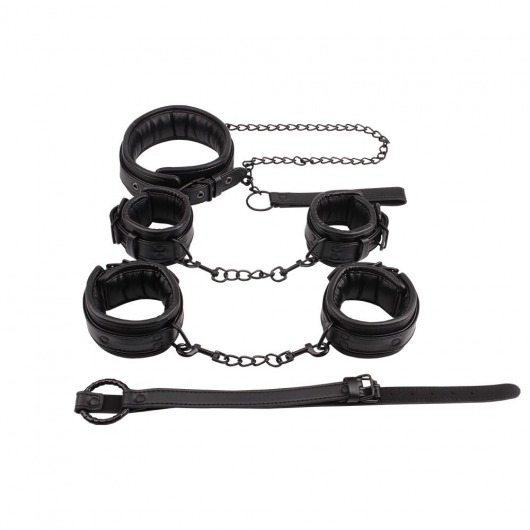 БДСМ-набор из 4 предметов Deluxe Bondage Kit - Chisa - купить с доставкой в Иваново