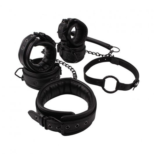 БДСМ-набор из 4 предметов Deluxe Bondage Kit - Chisa - купить с доставкой в Иваново