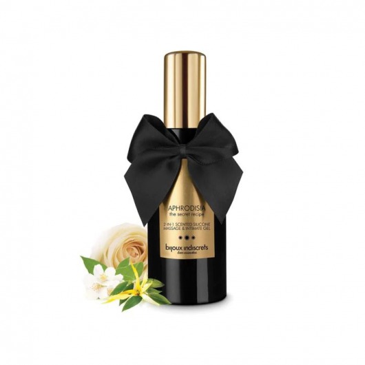 Силиконовый интимный гель Aphrodisia 2-in-1 Scented Silicone Massage And Intimate Gel - 100 мл. - Bijoux Indiscrets - купить с доставкой в Иваново