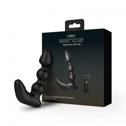 Черный вибростимулятор Nexus Bendz Prostate Edition - 14,1 см. - Nexus Range - в Иваново купить с доставкой