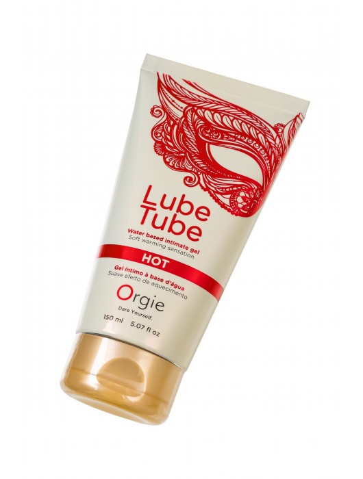 Интимный гель на водной основе Lube Tube Hot с разогревающим эффектом - 150 мл. - ORGIE - купить с доставкой в Иваново