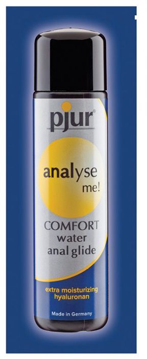 Анальный лубрикант pjur ANALYSE ME Comfort Water Anal Glide - 2 мл. - Pjur - купить с доставкой в Иваново