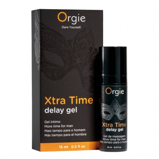 Продлевающий гель Orgie Xtra Time Delay Gel - 15 мл. - ORGIE - купить с доставкой в Иваново