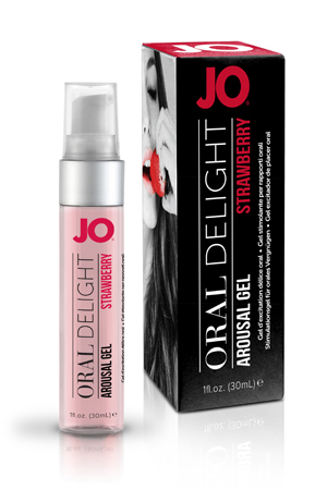 Клубничный лубрикант для оральных ласк Oral Delight Strawberry Sensation - 30 мл. - System JO - купить с доставкой в Иваново