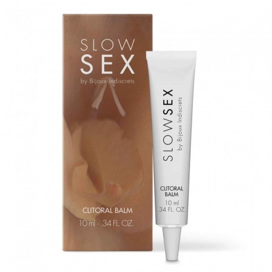 Бальзам для клитора Slow Sex Clitoral Balm - 10 мл. - Bijoux Indiscrets - купить с доставкой в Иваново