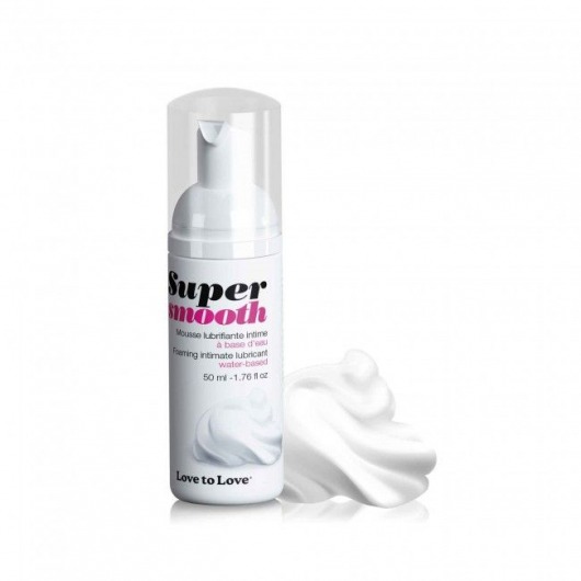 Лубрикант нежнейшая пенка Super Smooth Foaming Intime Lubricant - 50 мл. - Love to Love - купить с доставкой в Иваново