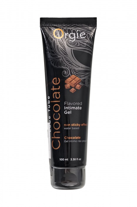 Интимный гель на водной основе Lube Tube Chocolate с шоколадным вкусом - 100 мл. - ORGIE - купить с доставкой в Иваново