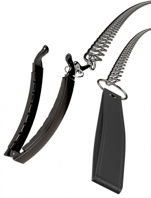 Зажим для половых губ с поводком Pussy Clamp With A Leash - Orion - купить с доставкой в Иваново