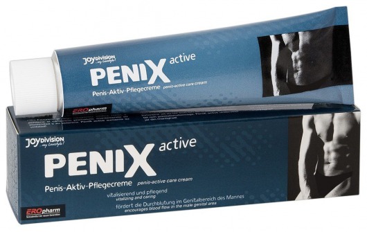 Возбуждающий крем для мужчин PeniX active - 75 мл. - Joy Division - купить с доставкой в Иваново