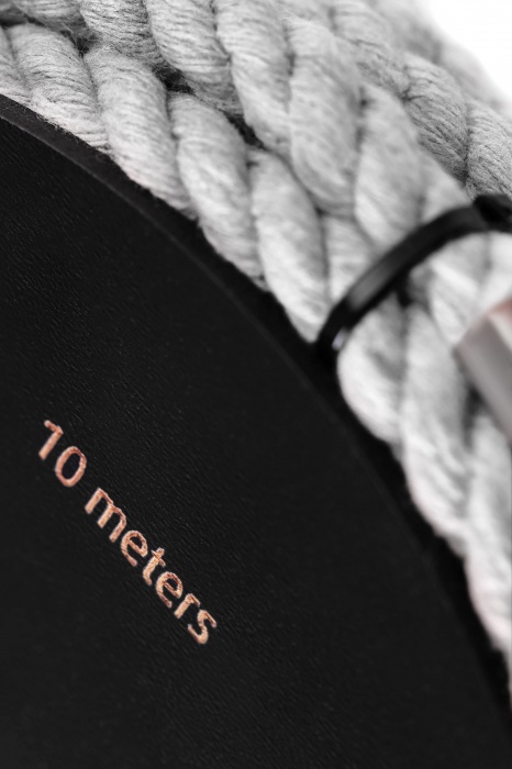 Белая веревка для шибари на катушке - 10 м. - Pecado - купить с доставкой в Иваново