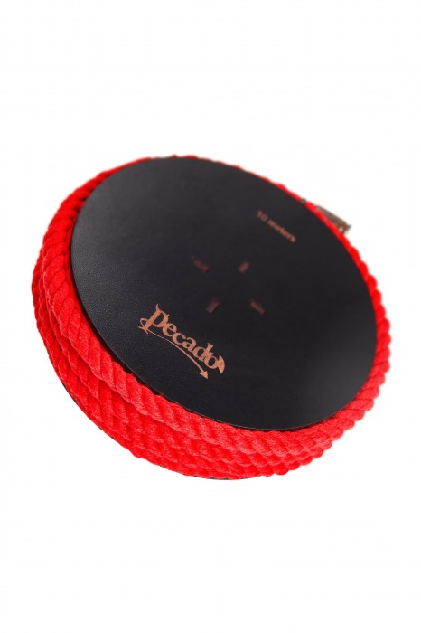 Красная веревка для шибари на катушке - 10 м. - Pecado - купить с доставкой в Иваново