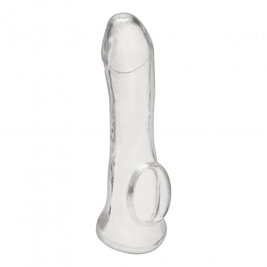 Прозрачная насадка на пенис Transparent Penis Enhancing Sleeve Extension - 15,9 см. - BlueLine - в Иваново купить с доставкой