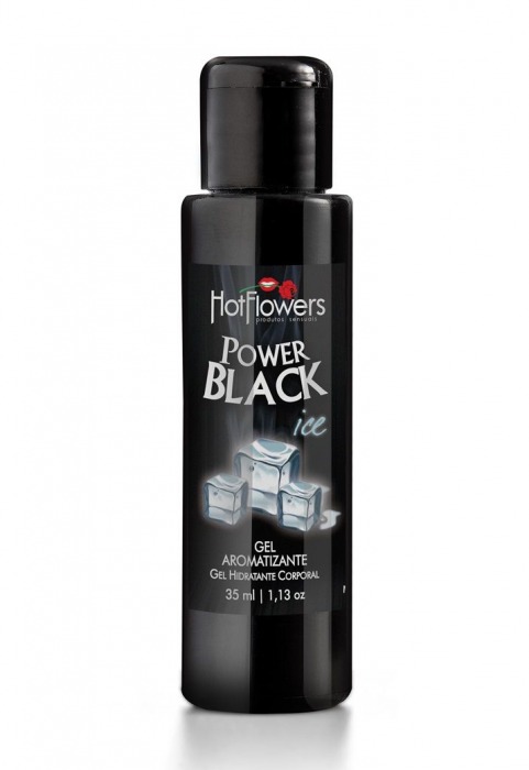 Стимулирующий гель для массажа Power Black - 35 мл. - HotFlowers - купить с доставкой в Иваново