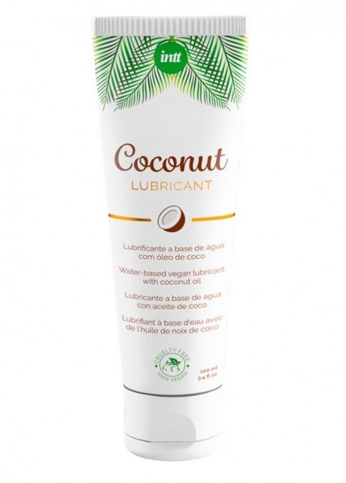 Веганская смазка на водной основе Coconut Lubricant - 100 мл. - INTT - купить с доставкой в Иваново