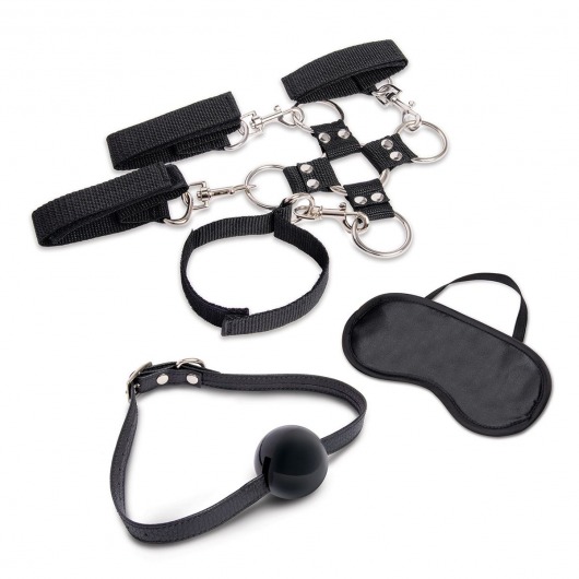 Набор для фиксации из 7 предметов Hogtie   Ball Gag Kit - Lux Fetish - купить с доставкой в Иваново