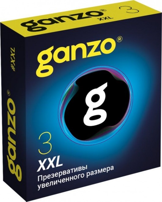 Презервативы увеличенного размера Ganzo XXL - 3 шт. - Ganzo - купить с доставкой в Иваново