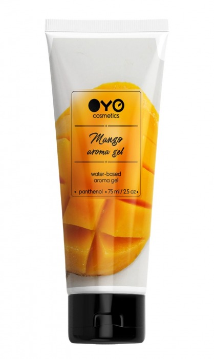 Лубрикант на водной основе OYO Aroma Gel Mango с ароматом манго - 75 мл. - OYO - купить с доставкой в Иваново