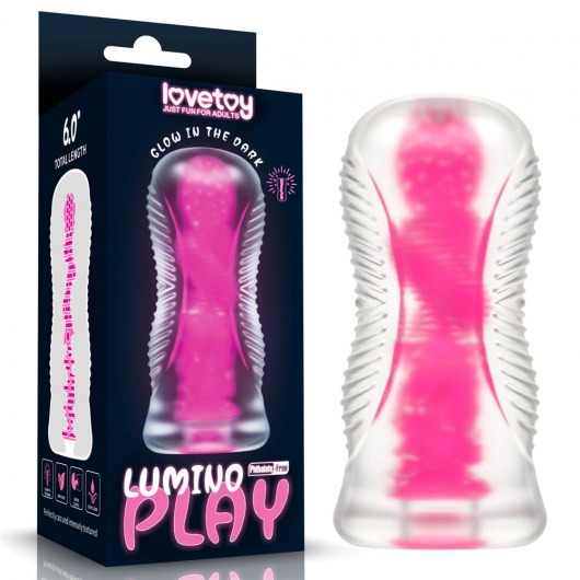 Светящийся в темноте мастурбатор 6.0 Lumino Play Masturbator - Lovetoy - в Иваново купить с доставкой