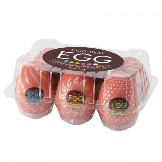 Набор из 6 мастурбаторов-яиц Tenga Egg Variety Pack V - Tenga - в Иваново купить с доставкой
