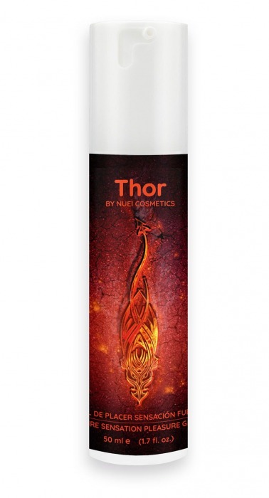 Возбуждающий унисекс гель Thor Fire Gel - 50 мл. - Nuei cosmetics - купить с доставкой в Иваново