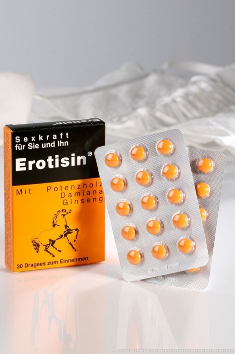 Средство для повышения сексуальной энергии Erotisin - 30 драже (430 мг.) - Milan Arzneimittel GmbH - купить с доставкой в Иваново