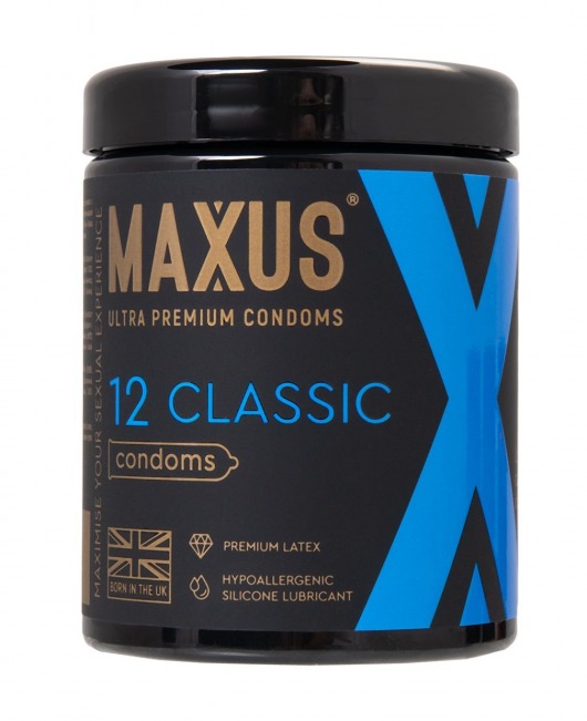 Классические презервативы MAXUS Classic - 12 шт. - Maxus - купить с доставкой в Иваново