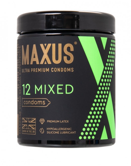 Презервативы MAXUS Mixed - 12 шт. - Maxus - купить с доставкой в Иваново