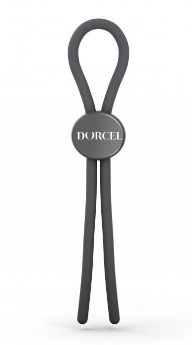 Серое эрекционное лассо на пенис Mr Dorcel - Dorcel - в Иваново купить с доставкой