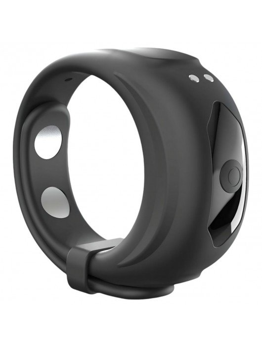 Черное эрекционное виброкольцо Fit Vibe Ring - Dorcel - в Иваново купить с доставкой