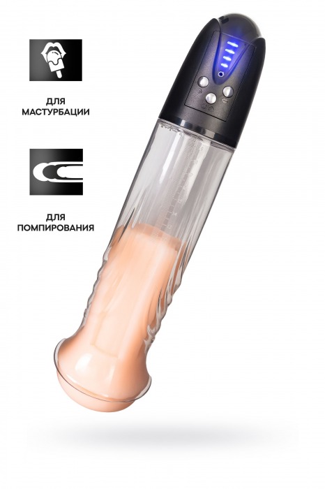 Автоматическая помпа для пениса Thorin - Sexus - в Иваново купить с доставкой Автоматическая помпа для пениса Thorin - Sexus - в Иваново купить с доставкой