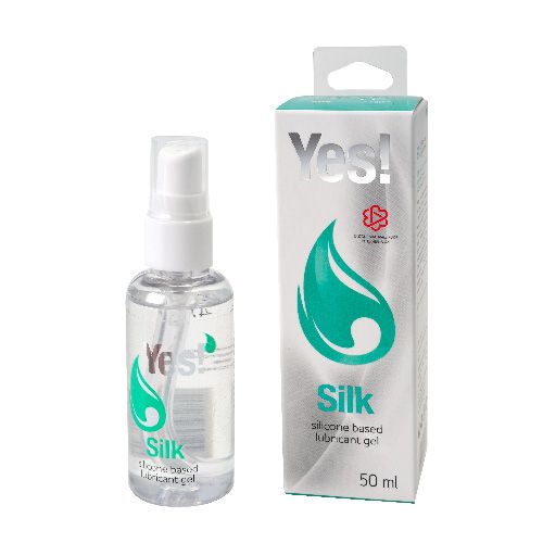 Силиконовая гипоаллергенная вагинальная смазка Yes Silk - 50 мл. - Sitabella - купить с доставкой в Иваново