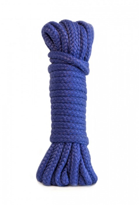 Синяя веревка Bondage Collection Blue - 9 м. - Lola Games - купить с доставкой в Иваново