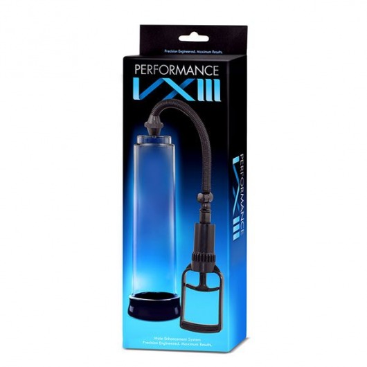 Прозрачная вакуумная помпа PERFORMANCE VX3 - Blush Novelties - в Иваново купить с доставкой