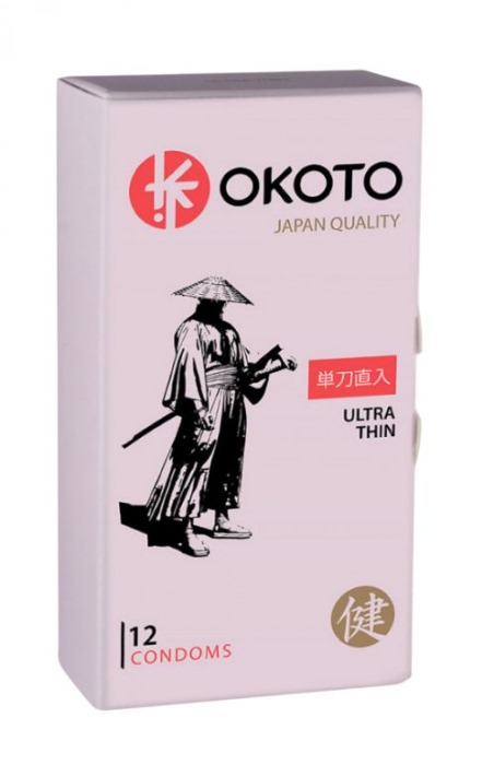 Тонкие презервативы OKOTO Ultra Thin - 12 шт. - Sitabella - купить с доставкой в Иваново