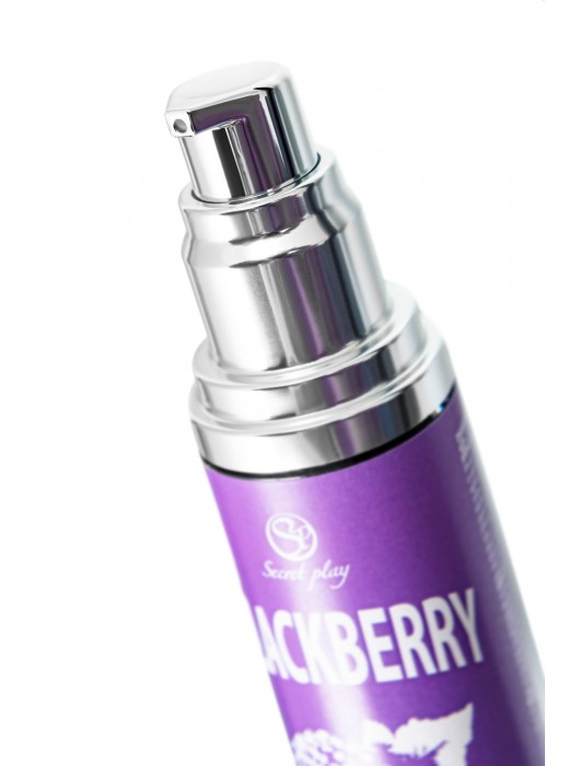 Массажное масло 2-в-1 Blackberry Hot Effect с разогревающим эффектом и вкусом ежевики - 50 мл. - Secret Play - купить с доставкой в Иваново