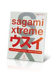 Ультратонкий презерватив Sagami Xtreme SUPERTHIN - 1 шт. - Sagami - купить с доставкой в Иваново