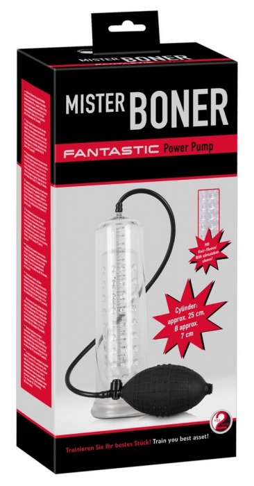 Помпа для пениса Mister Boner Fantastic - 22 см. - Orion - в Иваново купить с доставкой