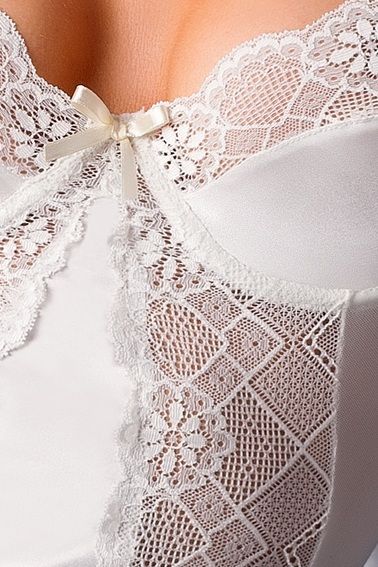 Корсаж Blanchet с игривыми оборками и кружевами - Casmir купить с доставкой