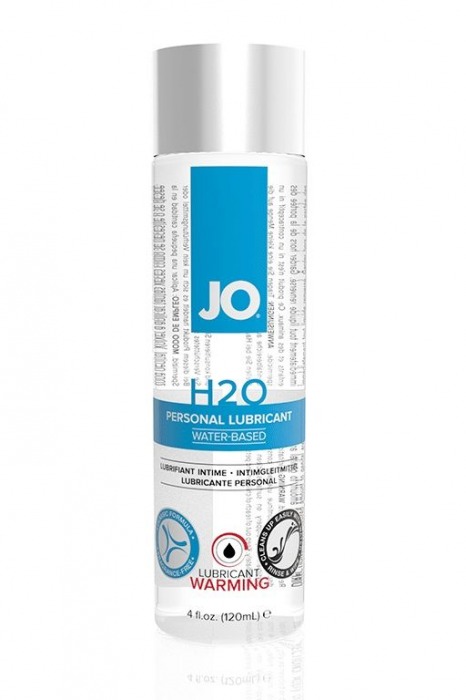 Возбуждающий лубрикант на водной основе JO Personal Lubricant H2O Warming - 120 мл. - System JO - купить с доставкой в Иваново