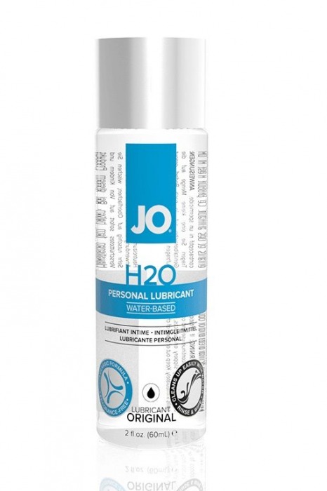 Нейтральный лубрикант на водной основе JO Personal Lubricant H2O - 60 мл. - System JO - купить с доставкой в Иваново