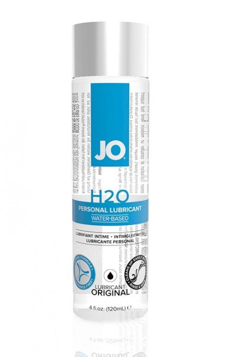 Нейтральный лубрикант на водной основе JO Personal Lubricant H2O - 120 мл. - System JO - купить с доставкой в Иваново