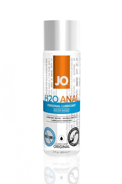 Анальный лубрикант на водной основе JO Anal H2O - 60 мл. - System JO - купить с доставкой в Иваново