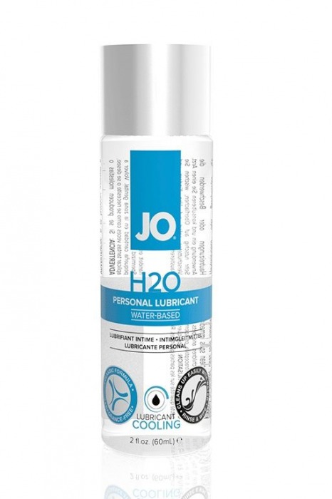 Охлаждающий лубрикант на водной основе JO Personal Lubricant H2O COOLING - 60 мл. - System JO - купить с доставкой в Иваново Охлаждающий лубрикант на водной основе JO Personal Lubricant H2O COOLING - 60 мл. - System JO - купить с доставкой в Иваново