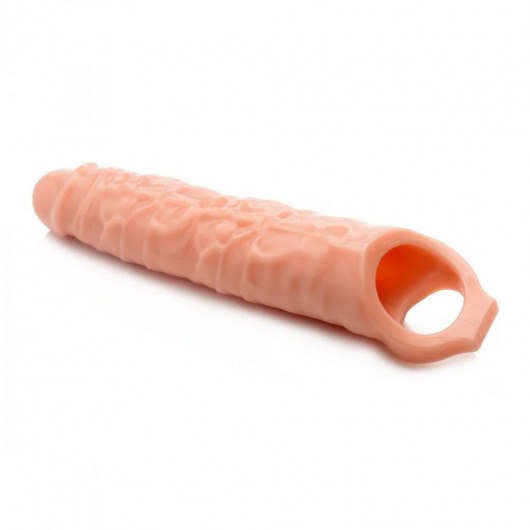 Телесная насадка-удлинитель 3 Inch Extender Sleeve - 27,3 см. - XR Brands - в Иваново купить с доставкой