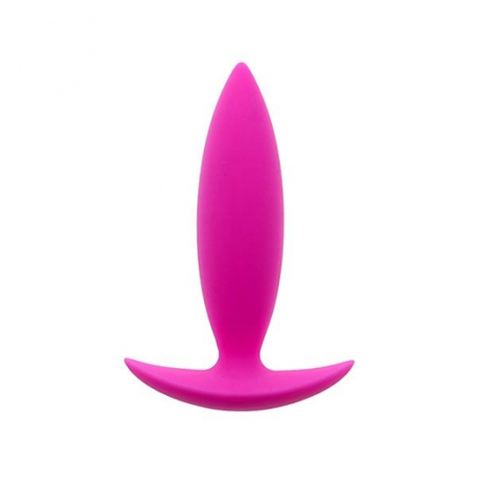 Малая розовая анальная пробка BOOTYFUL ANAL PLUG XTRA SMALL PINK - 9 см. - Dream Toys