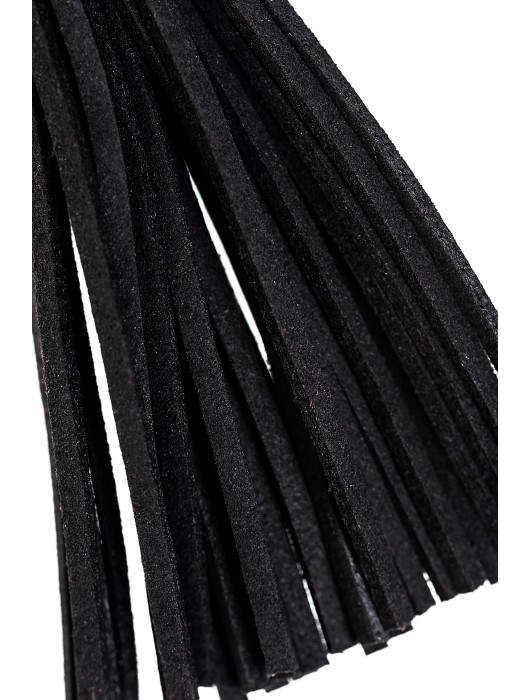 Зажимы на соски «Прищепки» с черными кисточками из замши - Pecado - купить с доставкой в Иваново